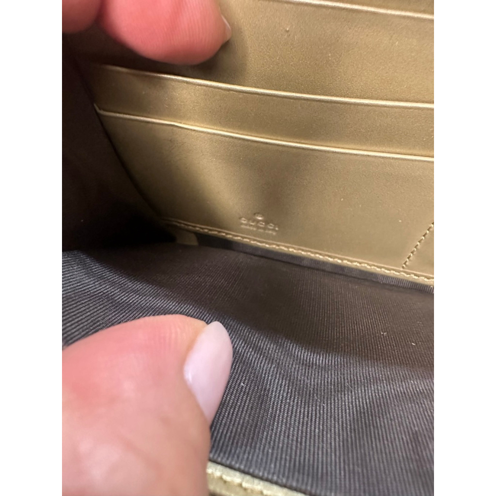 Women's Gucci Wallet Gold - Picture 11 of 12